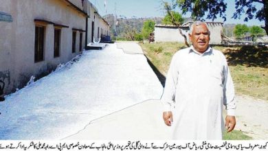 حاجی منشی ریاض کی رہائش گاہ کی طرف جانے والی گلی کی تکمیل مکمل حاجی منشی ریاض کی رہائش گاہ کی طرف جانے والی گلی کی تکمیل مکمل