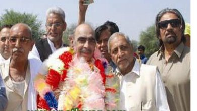 Raja Ishaq Sabir given grand reception on his return to Dadyal Raja Ishaq Sabir given grand reception on his return to Dadyal