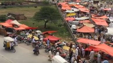 کلر سیداں سوموار بازا ر لاکھوں افراد کے لیے درد سر بن گیا