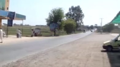 Kallar Syedan; Carpet road from Sardar Market built with low standard material