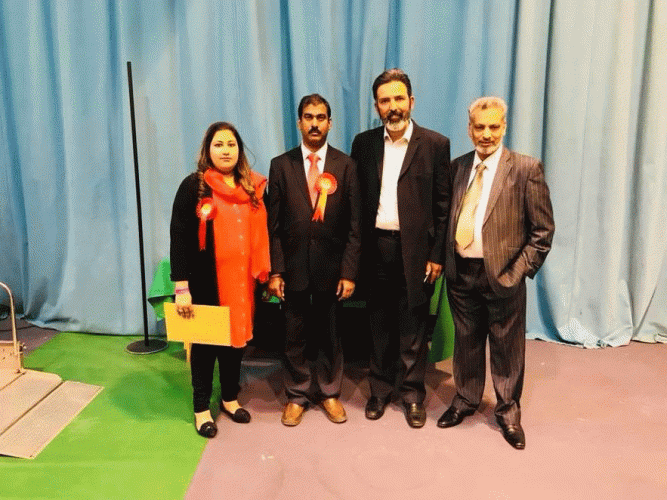 Samia Akhtar d/o Abid Hussain of Thathi elected as councillor in sandwell