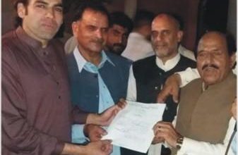 Gujar Khan; Raja Sohail abbass appointed Gen sec PMl-N