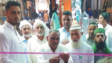 Kallar Syedan; Inauguration ceremony of sports shop at Mughal bazaar.
