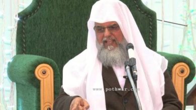 Chakswari; Mollana Pir M Habib Ur Rehman addresses at Faiz pur shareef on eid ul fitr