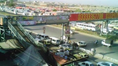 Gujar Khan; Overhead bridge used by drug users Gujar Khan; Overhead bridge used by drug users