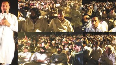 Takht Parri; PTI Hold public rally in Dhok Gujran Takht Parri; PTI Hold public rally in Dhok Gujran