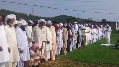 M Fazal Kiyani passed away in Dhok Ghakhar, Pind Bainso