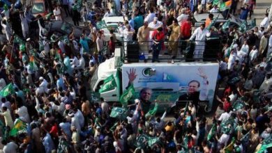 Raja M Ali public rally arrives from Kahuta to Kallar Syedan