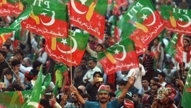 PTI supporters celebrate as Imran Khan takes oath of Prime Minister
