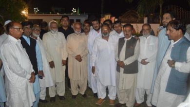 PTI reception held in Nazir Town, Jabber