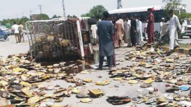 Kallar Syedan; Accident near Mankiala, no injuries reported