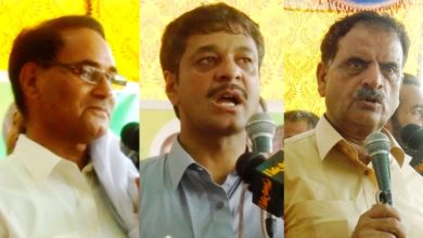 Raja Javed Ikhlas holds PML-N public rally in Sir sooba shah