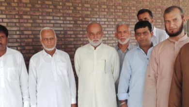 PTI hold meetin Shaheen Abbad, Sir sooba shah