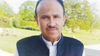 Kahuta; Raja Ghazanfar of Chesham congratulates Raja Sagheer