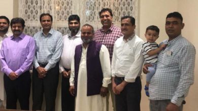 Raja Abdul Jabbar Bhatti arrives in UK for short tour