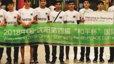 Pakistan under 15 team win tournament held in China
