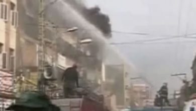 Rescue services called after fire at Commercial market, Pindi