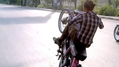 Parents to be prosecuted on one wheeling action by traffic police