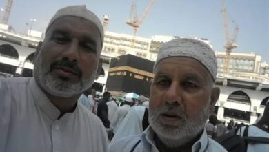 Raja Hassan Akhtar Adv and Raja Zaffar Mahmood return after performing Hajj