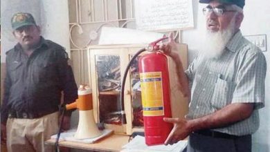 Kahuta; Civil defence Kahuta educate school children on fire safety