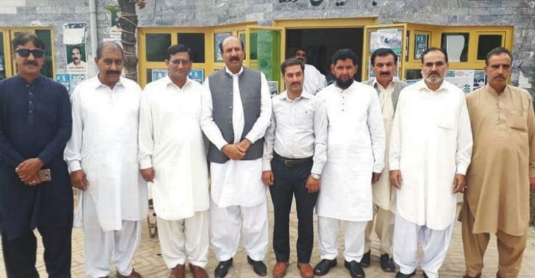 Teachers union officials meet with MPA Raja Sagheer Teachers union officials meet with MPA Raja Sagheer