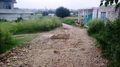 Kallar Syedan; One dead 4 injured while installing electricity poll in Dhamali