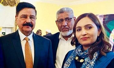 Slough, UK; Gen Zaheer Khan attends Pakistan defence day function