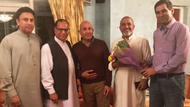 Haji M Zareen Bhatti and Haji Ilyas congratulated