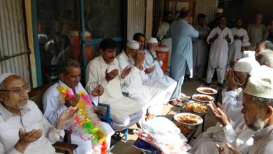 Babu M Mushtaq retires at Sir sooba shah post office