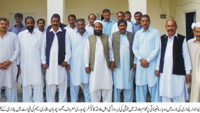 Kahuta; Haroon Akbar’s appointment in Nara revenue office welcome by public
