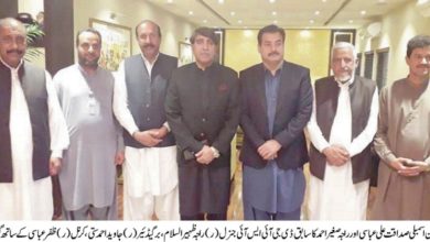 MPA Raja Sagheer Ahmed meets with MNA Sadaqat Ali Abbassi MPA Raja Sagheer Ahmed meets with MNA Sadaqat Ali Abbassi