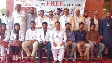 Chakswari; Thousands benefit from Al Fallah society Aiser Pind Kallan organised free eye camp