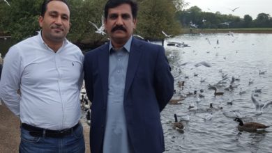 PML-N President UC Bewal, Ch Mazamal Hussain visits Slough