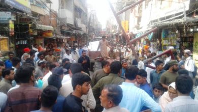 Encroachment removal enforcement continues in Gujar Khan bazaar Encroachment removal enforcement continues in Gujar Khan bazaar