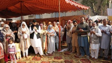 Gujar Khan; Around 163 patients treated free by Al Mustafa welfare society set up eye camp in Kamonki Gujar Khan; Around 163 patients treated free by Al Mustafa welfare society set up eye camp in Kamonki