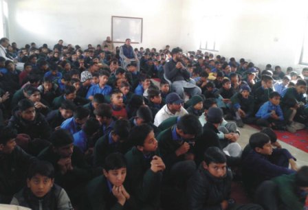 Chakswari, AJK; Matloob Hussain congratulated on being appointed Education officer Dadyal