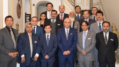France; Pakistani delegation meets with Pakistani Ambassador in Paris France; Pakistani delegation meets with Pakistani Ambassador in Paris