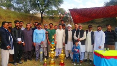 Gujar Khan; Tabi Kalyal club win Kalyal open double wicket tournament held in Islam purra jabber