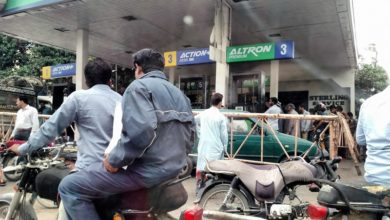 Kallar Syedan; Petrol stations ban motorcyclist without helmet at petrol stations