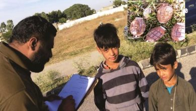 Rawalpindi; Four grenades found by children at dump yard in Rawat