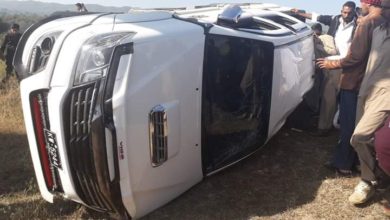 Kallar Syedan; Visiting family from Karachi injured in a accident near sakot