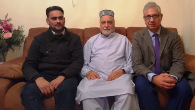 Slough; Raja Hassan Akhtar congratulated on his return from Umrah Pilgrim