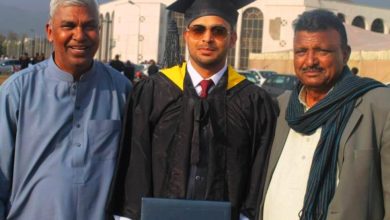 Gujar Khan; Islam purra jabber; Haider Ali Raja achieves degree at university of science and technology