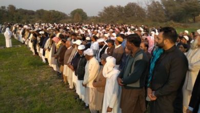 Norway / Kallar Syedan ; Haji Ch Mohammad Nazir buried in his native village in Sahot Kalyal