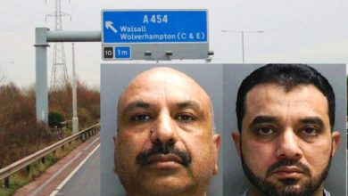 Walsall drugs pair Asghar Khan and Rashad Mahmood jailed for 18 years each after smuggling heroin into UK from Pakistan