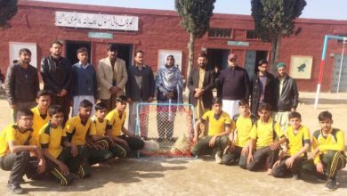 Gujar Khan; Boys higher secondary school, Jhelum defeat Samot in Chak Ball tournament held in Bhadana