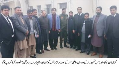 Gujar Khan; The row between Lawyers and revenue officers comes to end with both sides hand shake