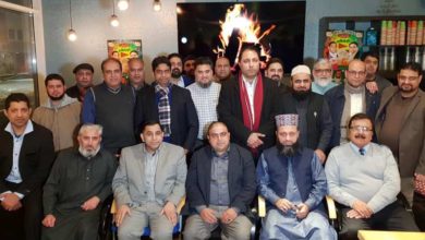 Norway; Reception held for social personality Raja Nazakat Ali and Raja Shafqat Ali of USA in Oslo