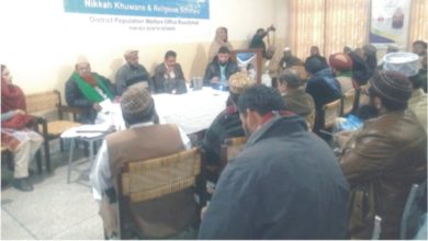 Rawalpindi; People in every sector have to play their role in controlling the country’s growing population,Population dept