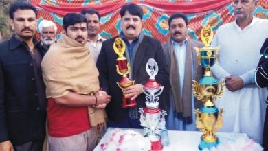 Kahuta; Volleyball tournament held in Gorra Rajgaan